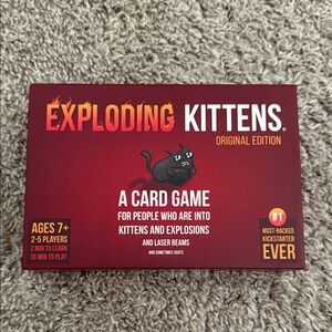New Exploding Kittens Original Edition Card Game